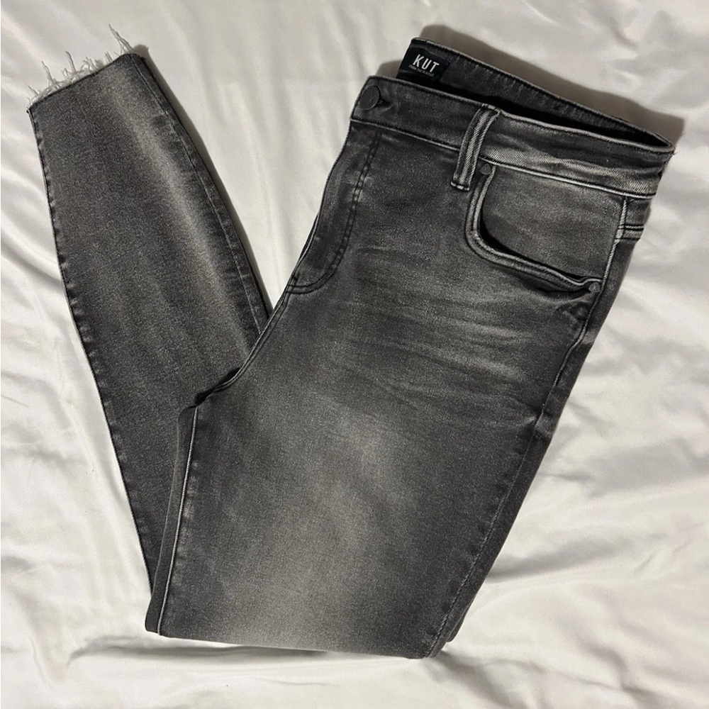 Kut from the Kloth Jeans Womens Sz 16 Donna Fab Ab High Rise Ankle Skinny EUC